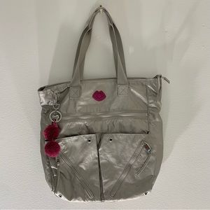 JUICY COUTURE nylon coated canvas bag